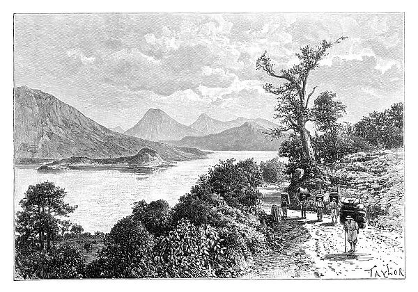Lake Atitlan, Guatemala, c1890