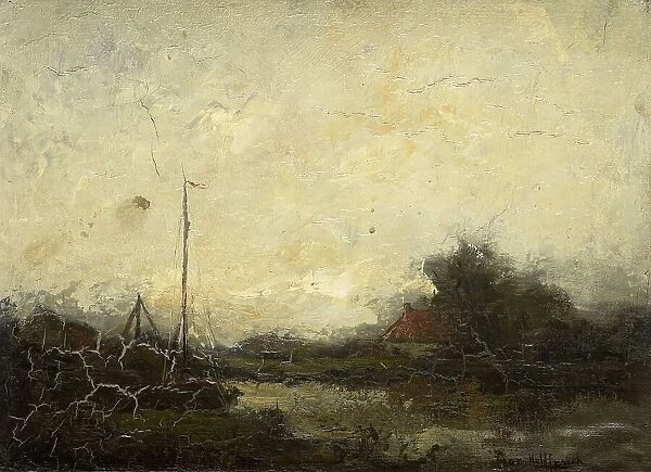 Landscape, 1890-1920. Creator: Franz Helfferich