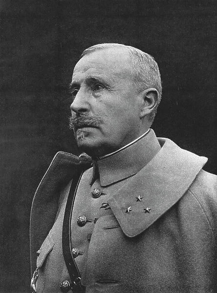 Le general Nivelle; commandant en chef des Armees du Nord et du Nord-Est, 1916. Creator: Unknown