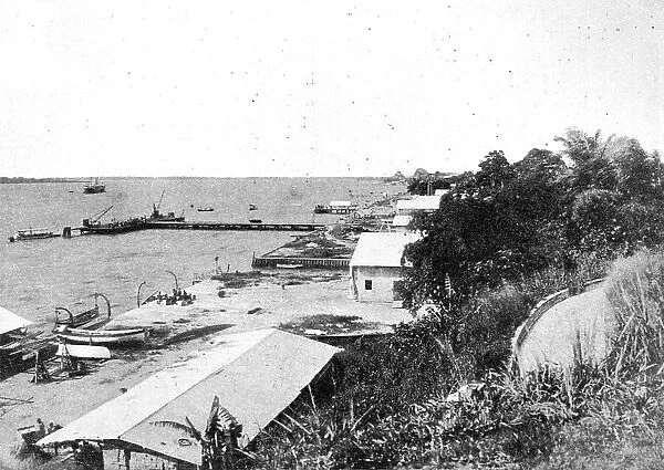Le port de Douala; L'Ouest Africain, 1914. Creator: Unknown