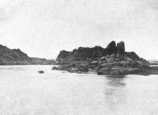 Les granites de Philae; Le Nord-Est Africain, 1914. Creator: Unknown
