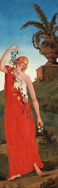 Les quatre saisons - Le printemps, c.1860. Creator: Paul Cezanne