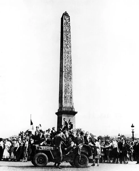 The liberation of Paris, August 1944