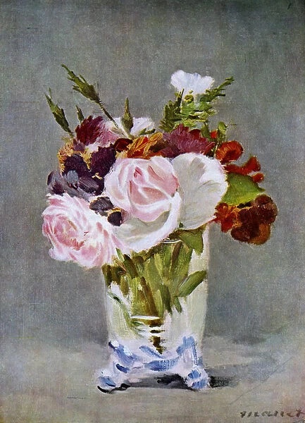 Still Life with Flowers, 1882. Artist: Edouard Manet