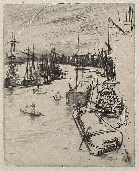 Little Wapping, 1861. Creator: James McNeill Whistler (American, 1834-1903)
