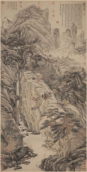 Lofty Mount Lu, 15th century. Creator: Shen Chou (1427-1509)