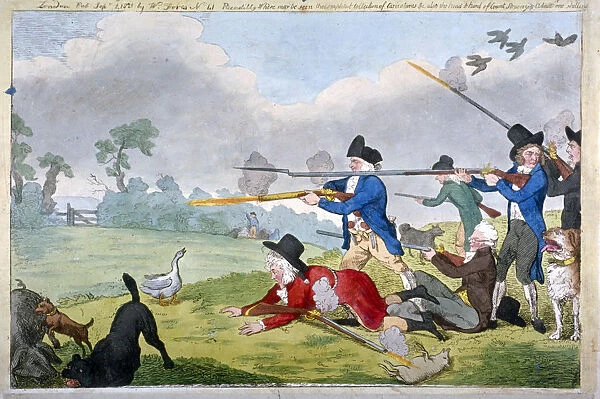 London sportsmen, or the Cockneys journal of the first of September, 1821. Artist