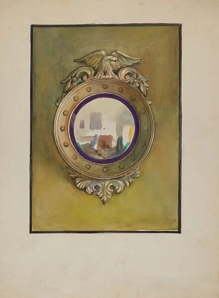 Looking-glass, c. 1936. Creator: George Loughridge