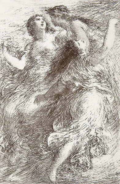 L'Or du Rhin, 1886. Creator: Henri Fantin-Latour