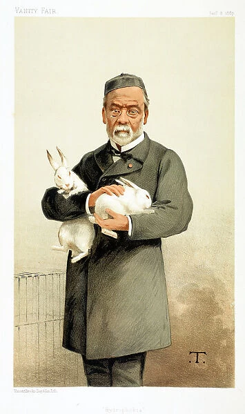 Louis Pasteur, French chemist and founder of modern bacteriology, 1887