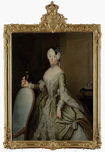 Lovisa Ulrika, 1720-1782, Queen of Sweden, Princess of Prussia, early-mid 18th century. Creator: Workshop of Antoine Pesne
