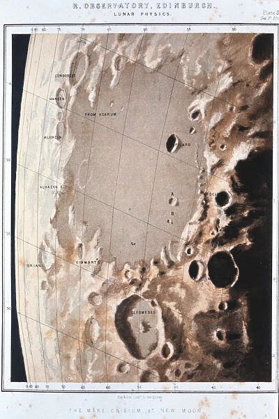 Part of the lunar surface, 1857