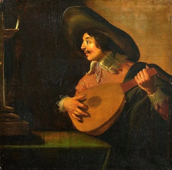 The Lute Player, c.1630-c.1640. Creator: Jan van Bijlert