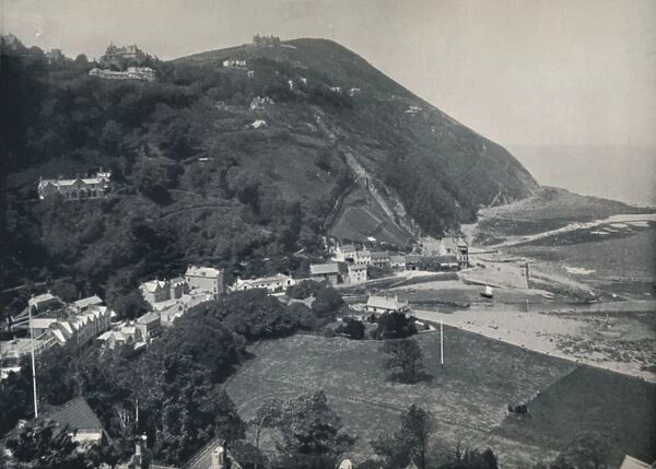 Lynmouth - The Hill, Showing Lynton Above, 1895