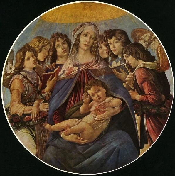 Madonna of the Pomegranate, c1487, (1937). Creator: Sandro Botticelli
