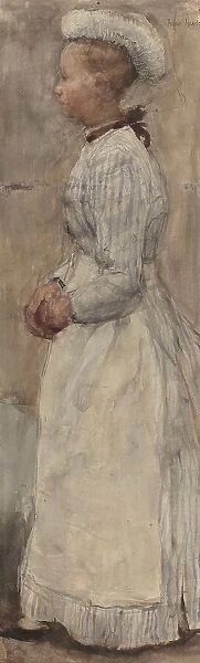 Maid, 1875-1934. Creator: Isaac Lazerus Israels