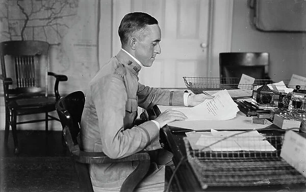 Maj. Chester P. Barnett, 1917 or 1918. Creator: Bain News Service