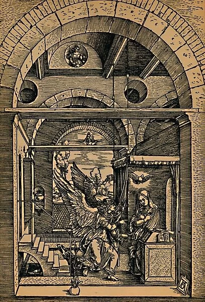 Maria Verkundigung, (The Annunciation), c1503. Creator: Albrecht Durer
