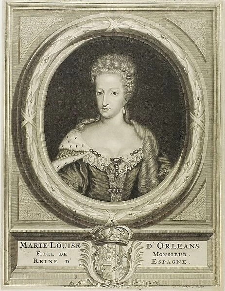 Marie Louise d'Orleans, n.d. Creator: Pieter Stevens van Gunst