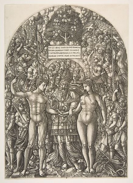 The Marriage of Adam and Eve, from The Apocalypse, ca. 1540-55. Creator: Jean Duvet