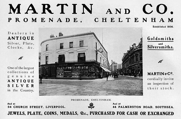 Martin and Co. Promenade, Cheltenham, 1909