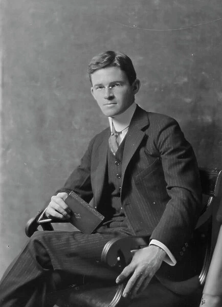 McKinley, S.B. Mr. portrait photograph, 1916. Creator: Arnold Genthe