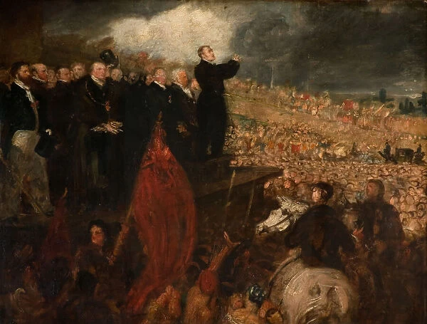 Meeting of the Birmingham Political Union, 1832-33. Creator: Benjamin Robert Haydon