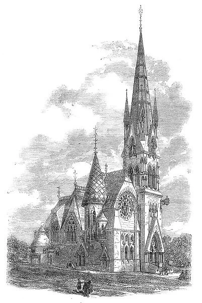 Miss Barclay's Free Church, Edinburgh, 1864. Creator: Unknown
