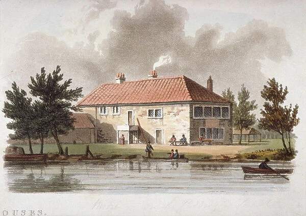 The Mitre Tavern on the Paddington Canal, London, c1810. Artist