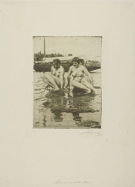 My Models, 1916. Creator: Anders Leonard Zorn