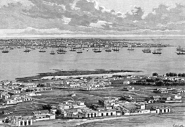 Montevideo, Uruguay, 1895. Artist: Taylor