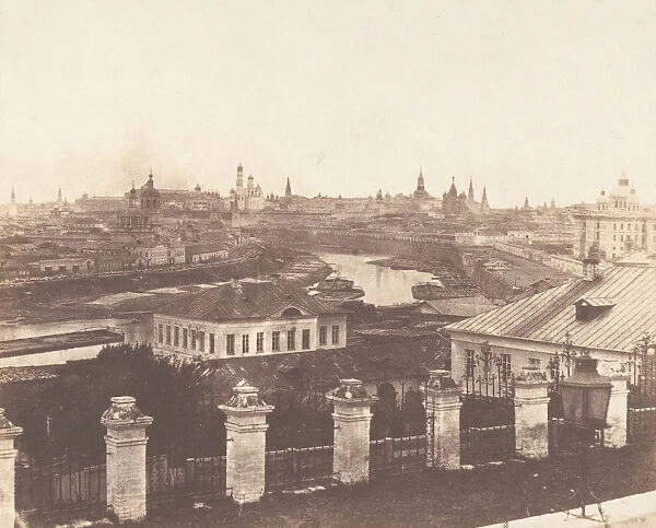 Moscow, the Kremlin in the Distance, 1852. Creator: Roger Fenton
