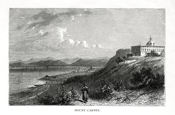 Mount Carmel, Israel, 19th century. Artist: J Quartley