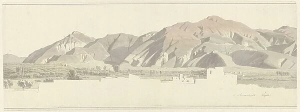 Mount Vesuvius, with Torre Annunziata (?), c.1811. Creator: Josephus Augustus Knip