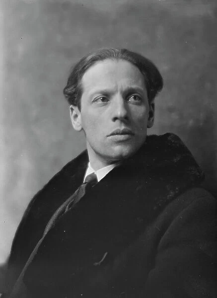 Mr. Adolph Bolm, portrait photograph, 1918 Mar. Creator: Arnold Genthe