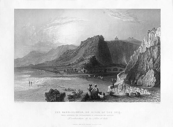The Nahr-El-Kelb (Dog River), Lebanon, 1841. Artist: Joseph Wilson Lowry