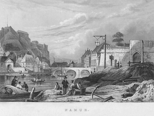 Namur, 1850. Artist: Shury & Son