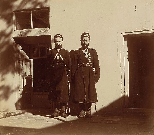 Native police, Samarkand, between 1905 and 1915. Creator: Sergey Mikhaylovich Prokudin-Gorsky