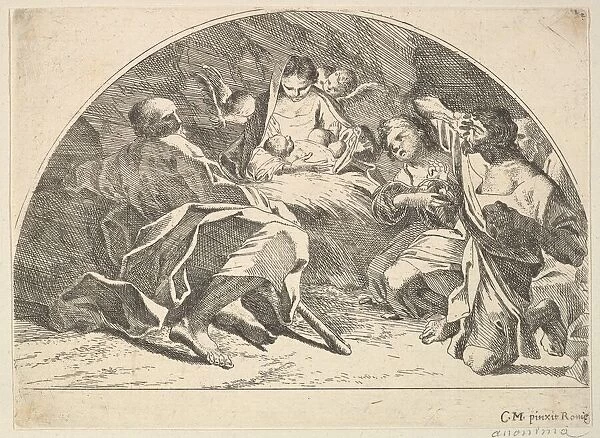 Nativity, 1680-1743. Creator: Robert van Audenaerde