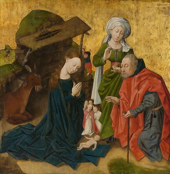 The Nativity. Creator: South Netherlandish Painter (ca. 1460)