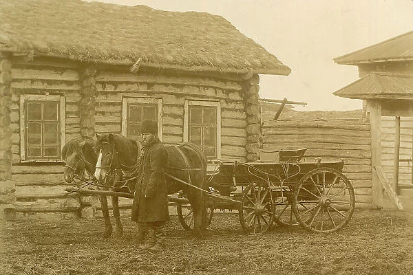A New Type of Cart, 1909. Creator: Nikolai Georgievich Katanaev
