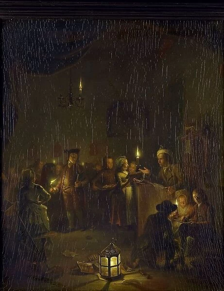 The Night School, 1786. Creator: Michiel Versteegh