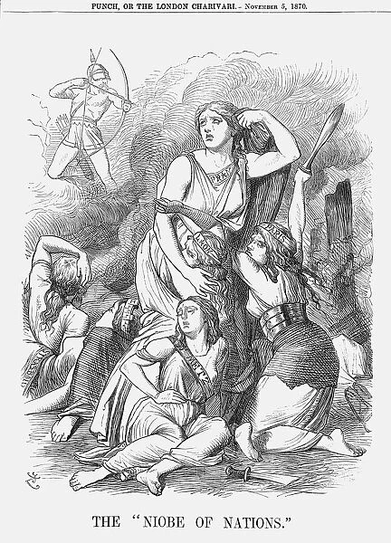 The Niobe of Nations, 1870. Artist: Joseph Swain