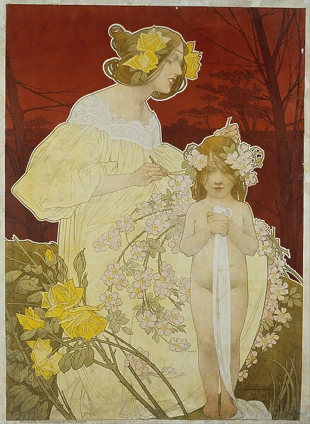 Palais de la Femme. Exposition de 1900. Artist: Privat-Livemont, Henri (1861?1936)