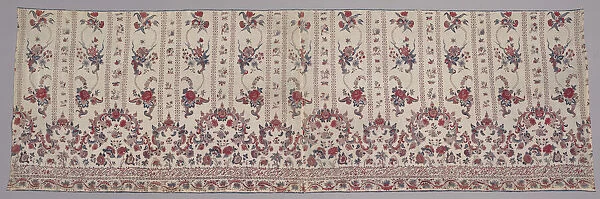 Panel of Chintz for a Skirt, India, 1730-50. Creator: Unknown