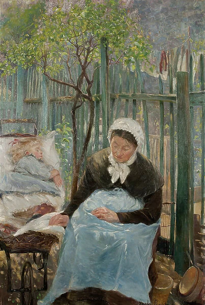 Paris in the Spring, 1892. Creator: Gerda Roosval-Kallstenius