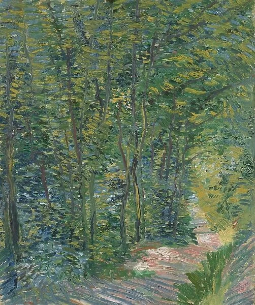 Path in the Woods, 1887. Creator: Gogh, Vincent, van (1853-1890)