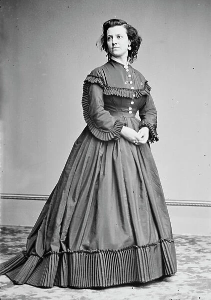 Pauline Cushman, between 1855 and 1865. Creator: Unknown