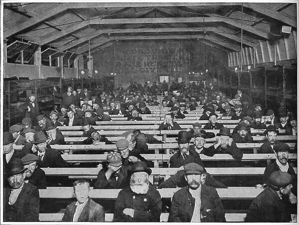 The Penny Sit-Up, Salvation Army shelter, Blackfriars, London, c1900 (1901)