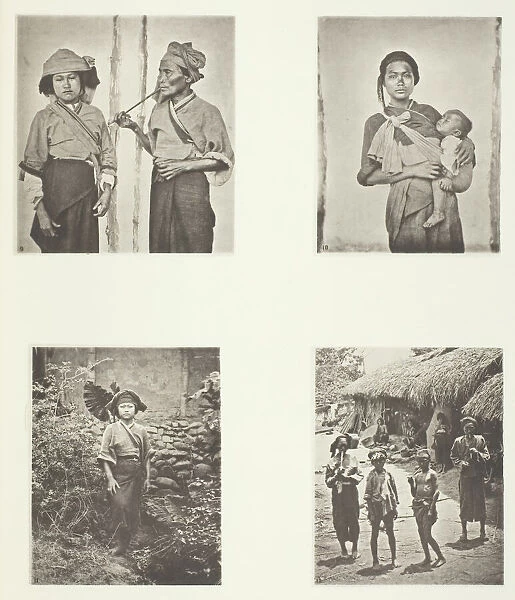 Pepohoan Women; Mode of Carrying Child; Costume of Baksa Women; Lakoli, c. 1868
